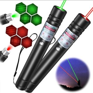 Long Range Green Laser Pointer,3000 Meters High Power Pen Green Lazer Pointer  for Hiking Cat Laser Toy USB Charge Green Light