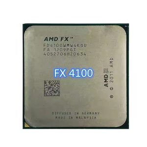 Used Condition AMD FX-Series FX4100 FX-4100 FX 4100 3.6 GHz Quad-Core CPU Processor FD4100WMW4KGU Socket AM3+