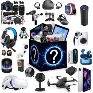 Hot Selling Latest Smart Watches Popular Earbuds Earphones 3C Electronic Products in Mystery Box Blind Box Geheimnis Surprise