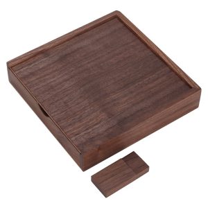 YONANSON Custom USB 3.0 Flash Drive With Walnut Photo Storage Box Hold 4X6 Photographs Romantic Gift for Birthday Wedding